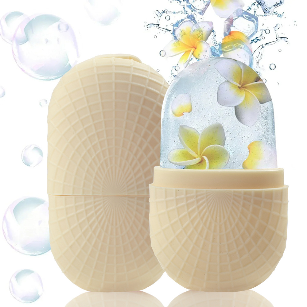 Yellow Cooling Ice Facial Roller
