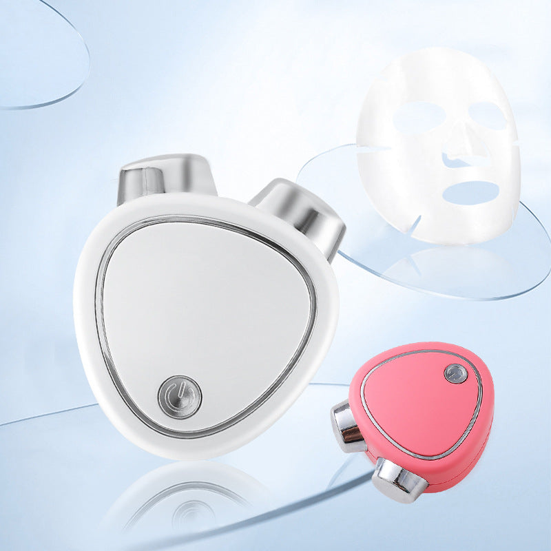 Pink And White Mini Microcurrent Lifting Devices