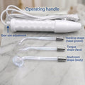 White Ozone High-Frequency Acne Therapy Device with three labeled gears.