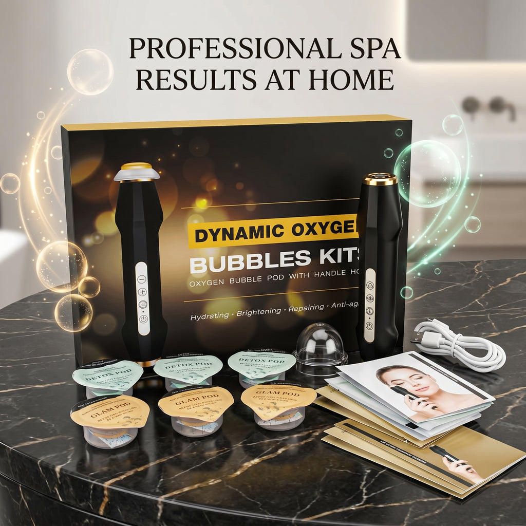 Professional AuraSelf Oxygen Bubble Facial DeviceSpa Results At Home 