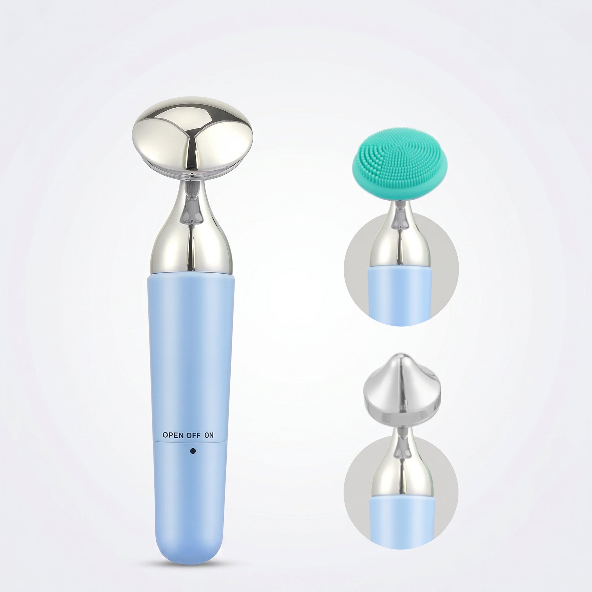 Blue Electric Cleansing & Massage Device with set 