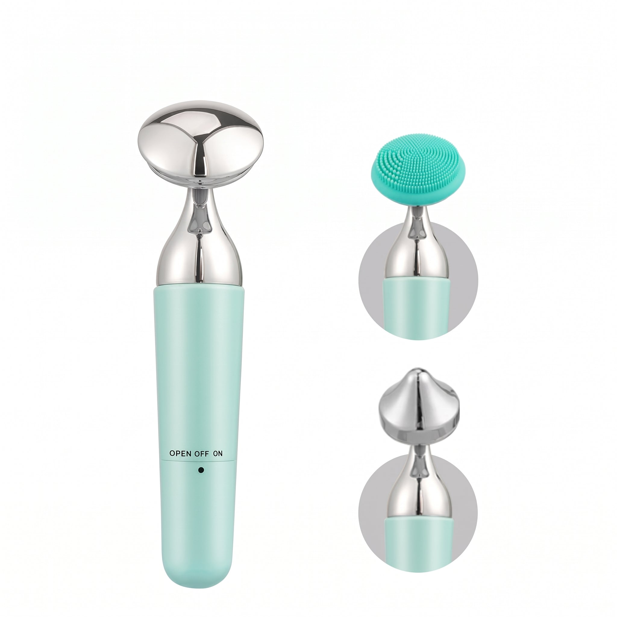 Green Electric Cleansing & Massage Device with set 