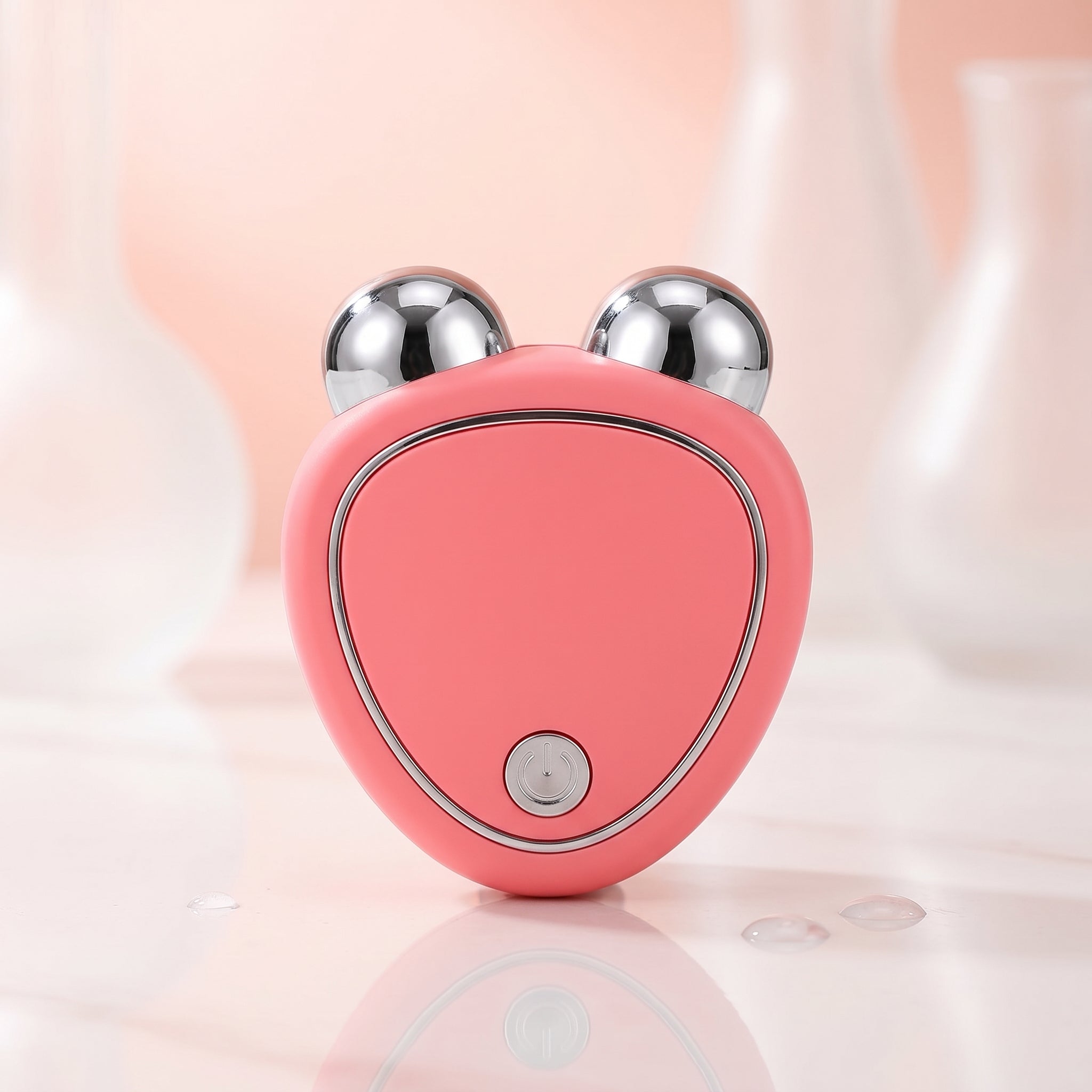 Pink Mini Microcurrent Lifting Device