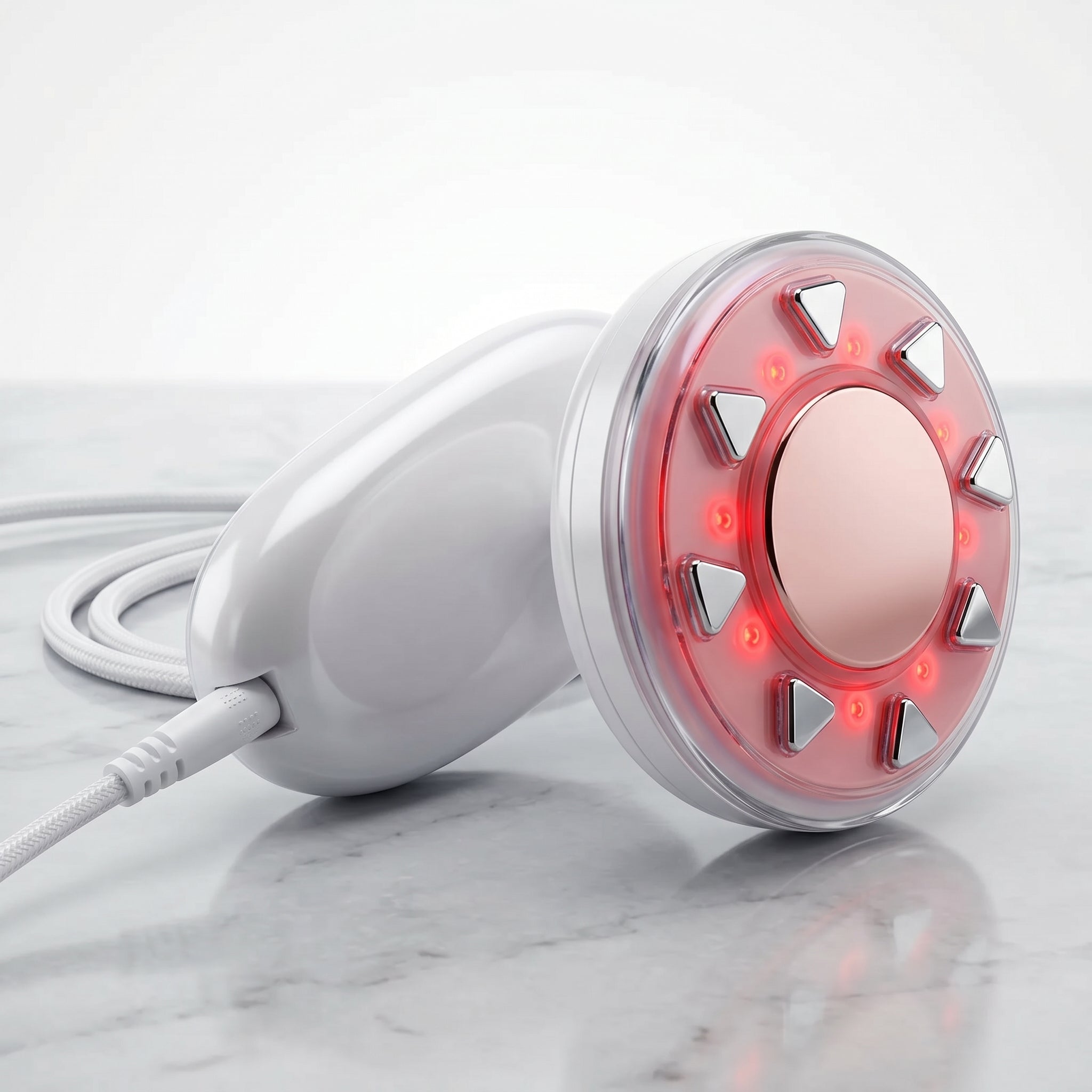 RF ultrasonic device for collagen and anti-aging treatment.